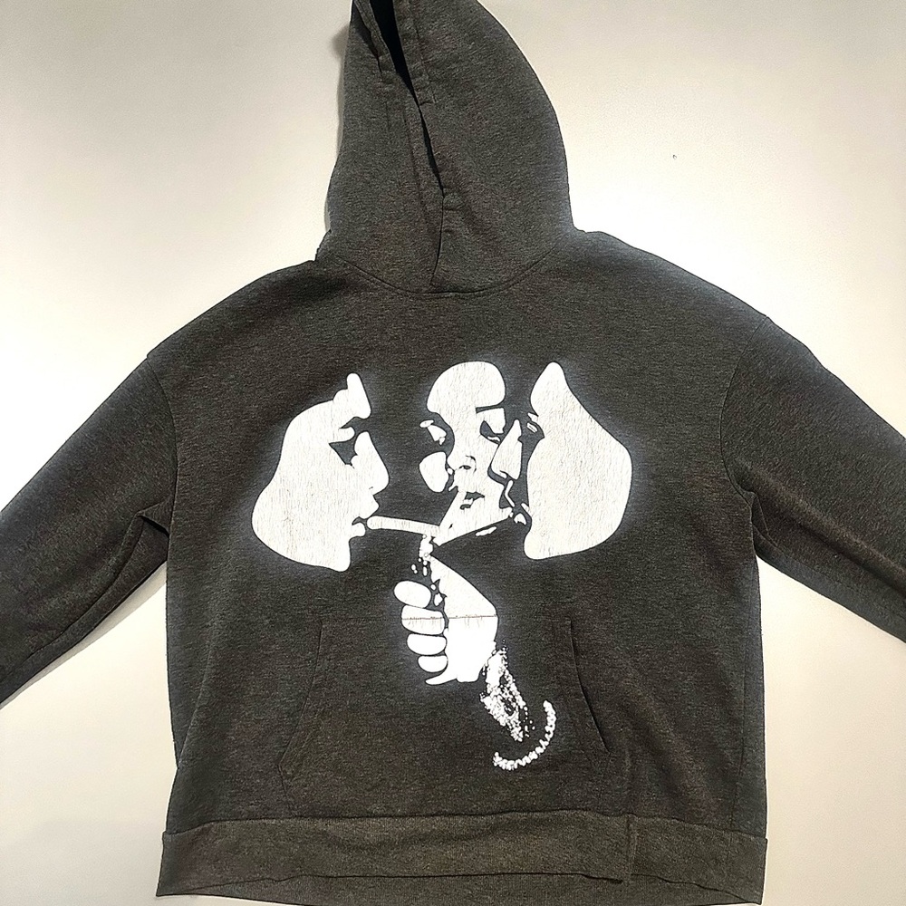Graphic Hoodie with Artistic Print